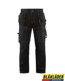 BLAKLADER Spodnie rzemieślnicze X1500, kolor czarny