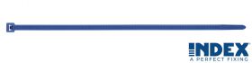 INDEX Opaska kablowa niebieska BN-AZ 2,5x100, nylon, opak. 100szt