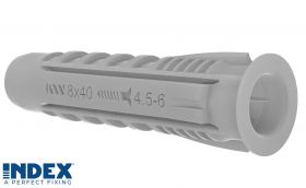 INDEX Dybel TN4S 10x50, nylon, opak. 50szt